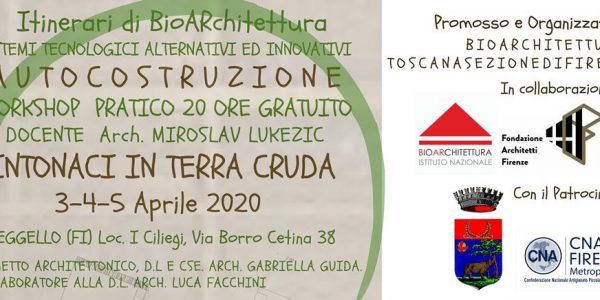Intonaco per interni: terra cruda/argilla