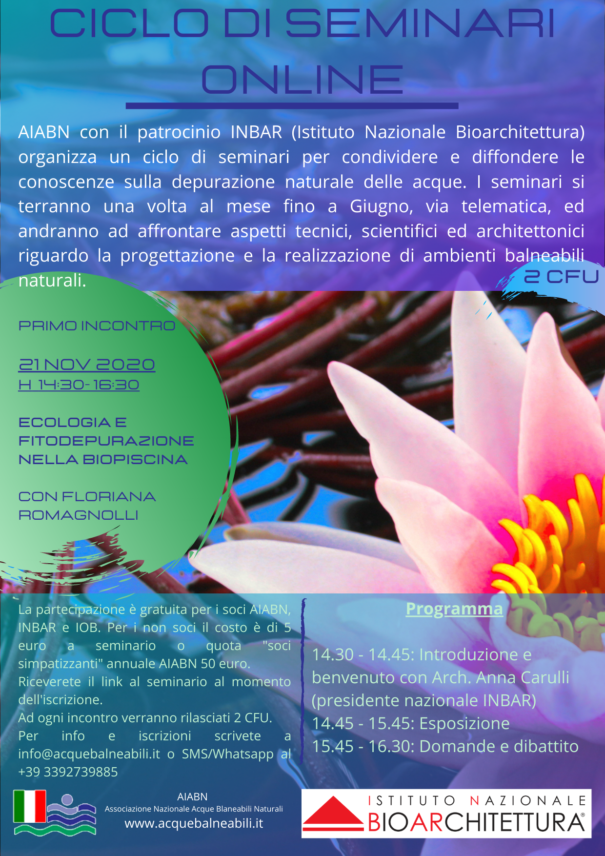 ECOLOGIA E FITODEPURAZIONE NELLA BIOPISCINA