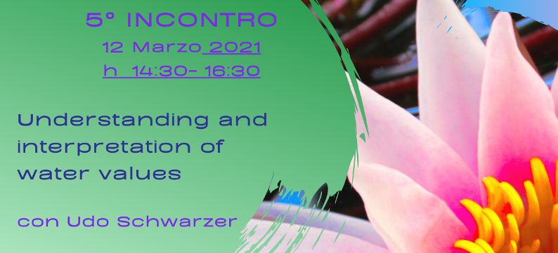 Understanding and interpretation of water values / Plant selection according to ecological criteria