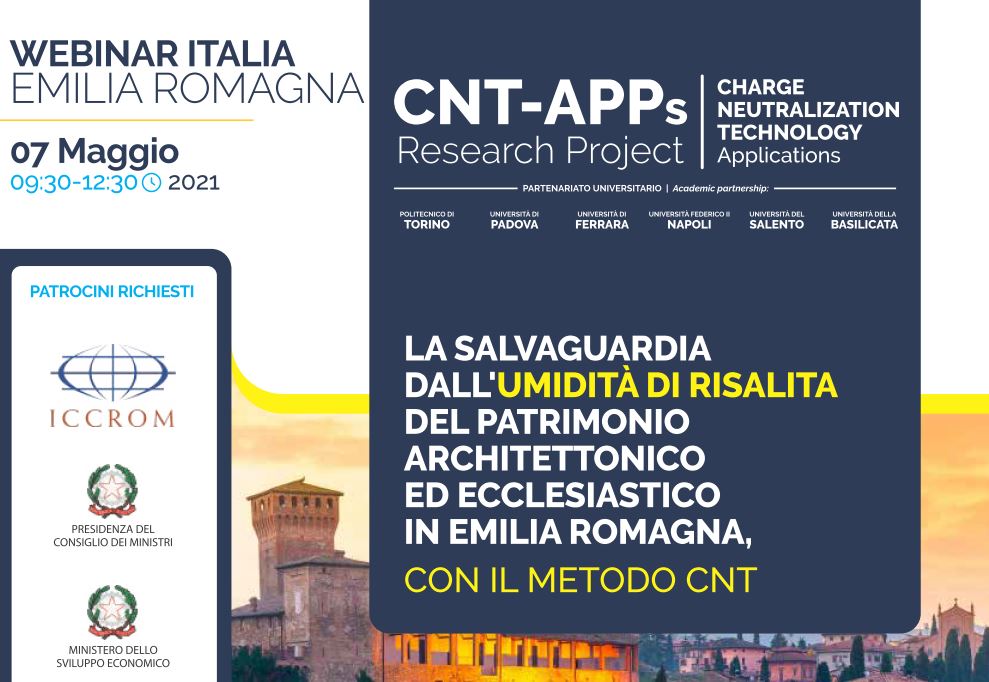 LA SALVAGUARDIA DALL’UMIDITÀ DI RISALITA DEL PATRIMONIO ARCHITETTONICO ED ECCLESIASTICO IN EMILIA-ROMAGNA, GRAZIE AL METODO CNT