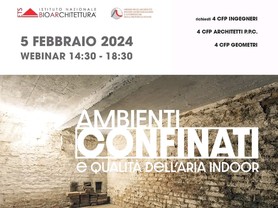 AMBIENTI CONFINATI E QUALITÁ DELL’ARIA INDOOR