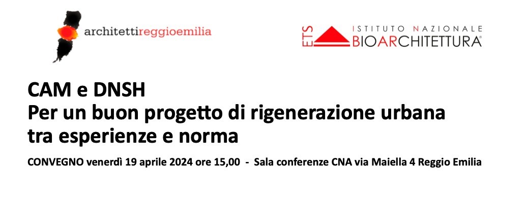 CAM e DNSH per un buon progetto di rigenerazione urbanaTra esperienze e norma