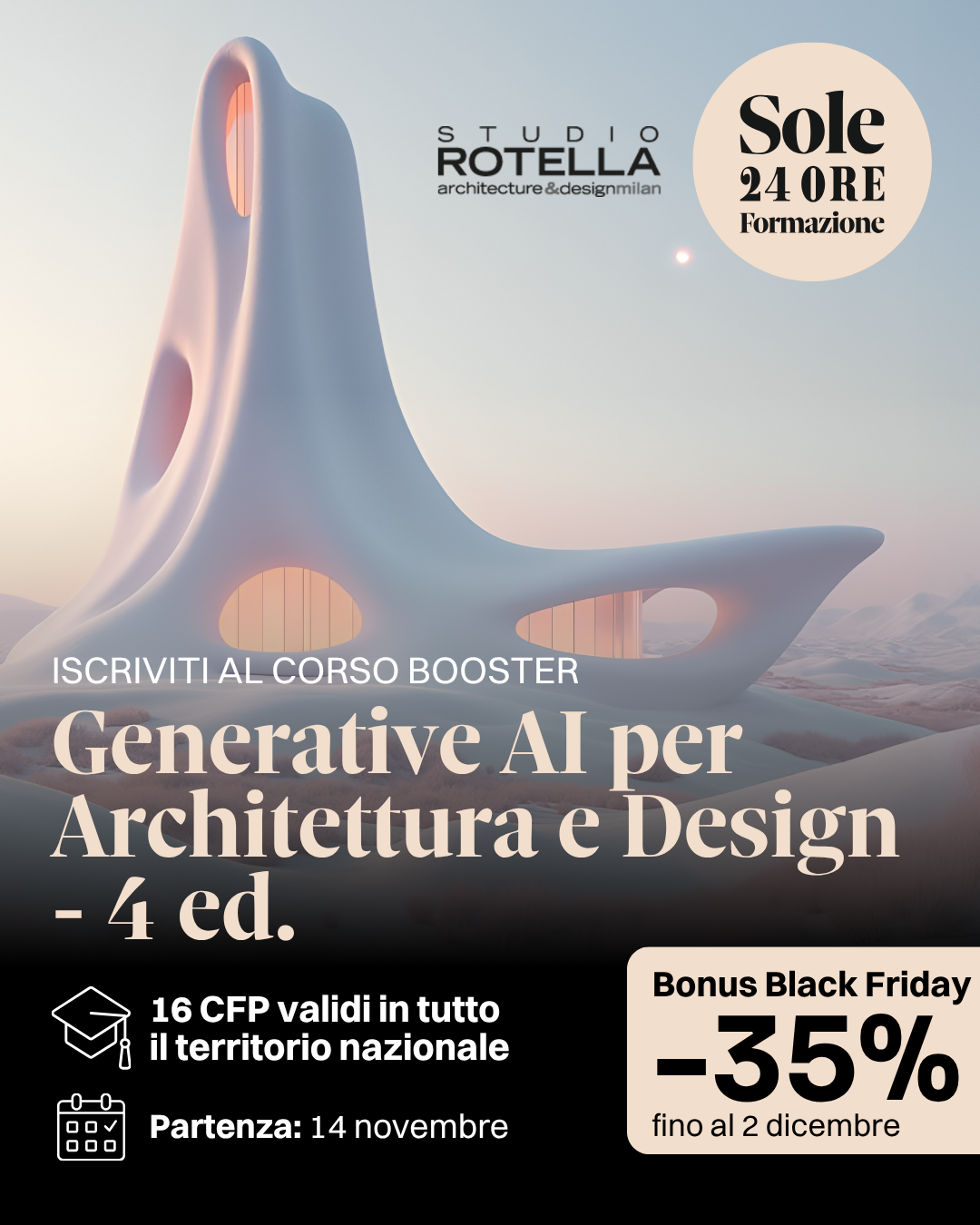 Generative AI per Architettura & Design – 4° EDIZIONE