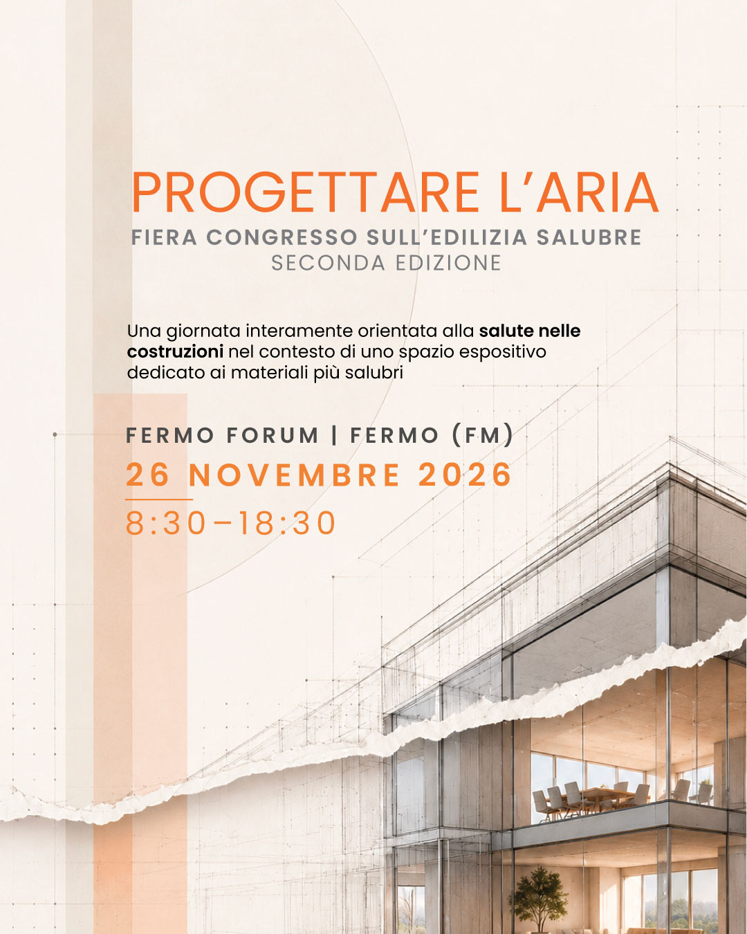 “Progettare l’Aria” 2026 Fiera Congresso sull’Edilizia Salubre